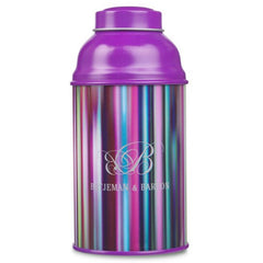 Boite à thé Rayures (125g) - Boîte à thé