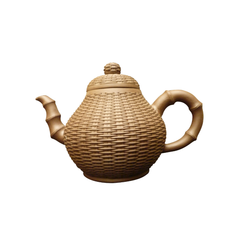 Chinese Yixing Clay Teapot Chinese Basket