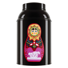 Grande boite à thé vide en métal Poupée Russe (1kg)