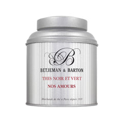 Thé des Amours - Boite thé noir et vert