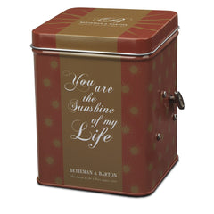 Boîte à thé musicale 'Sunshine of my Life' - Boîte à thé