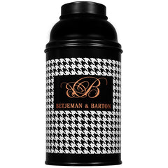 Boîte à thé "Pied-de-poule" (125g) - Boîte à thé