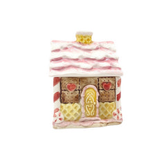 Sucrier "Candy gingerbread house" - Collection Porcelaine
