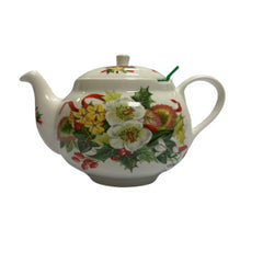 Théière 6 tasses "Christmas tide" - Collection Porcelaine