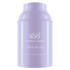 Grande boite à thé vide en métal Malesherbes (1kg)